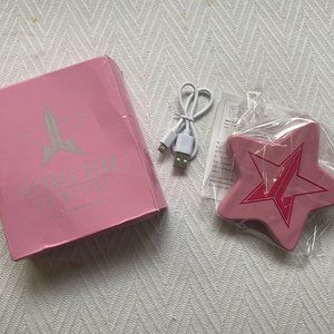 JEFFREE STAR COSMETICS Exclusive Portable PINK STAR Selfie LED Light Ring NEW